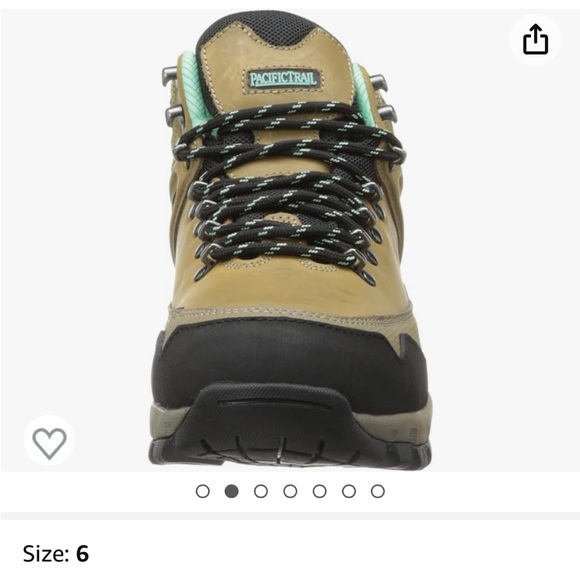 ⬇️⬇️New Pacific Trail hiking boots women’s size 6 - Picture 7 of 9